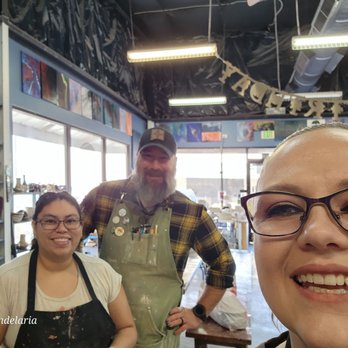 Kiln It - Kim, Moni, and Elijiah the owner. - Arts & Crafts Near Me - Albuquerque, New Mexico