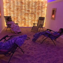 Spa Day in the Himalayan Salt room with Halotherapy.
