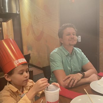 Benihana - Chandler - The birthday "boy". - Sushi Bars Near Me - Chandler, Arizona