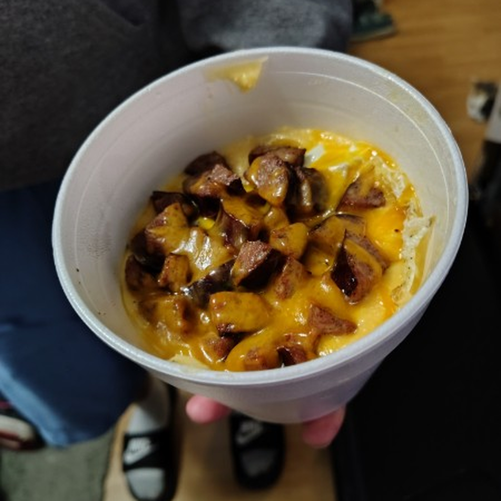 Youngs Kitchen - Breakfast bowl with grits and link sausage - Breakfast & Brunch Near Me - Archer, Florida Youngs Kitchen - Breakfast bowl with grits and link sausage - Breakfast & Brunch Near Me - Archer, Florida