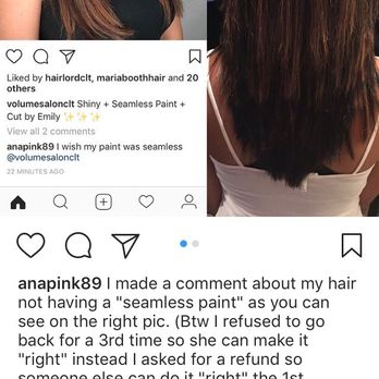 Volume Salon - READ CAPTION ON PIC! - Hair Salons Near Me - Charlotte, North Carolina Volume Salon - READ CAPTION ON PIC! - Hair Salons Near Me - Charlotte, North Carolina