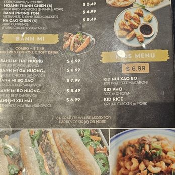 Yummy Pho & Bo Ne - Menu 1 - Vietnamese Near Me - Pearland, Texas
