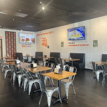 MiBurgers - Seating option to right - Burgers Near Me - Stockton, California MiBurgers - Seating option to right - Burgers Near Me - Stockton, California