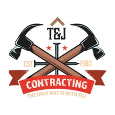 T & J Contracting Logo