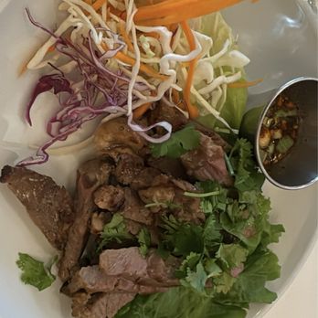 Manee Thai Cuisine & Bar - 8/31/24. 5/5* Tiger Cry $17+ Flavorful, tender, juicy rib-eye!!! PHENOMENAL =) - Thai Near Me - Frisco, Texas