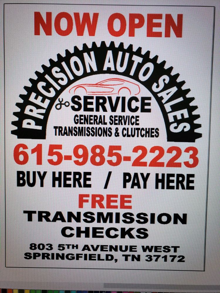 PRECISION AUTOMOTIVE SALES & SERVICE Updated June 2024 803 5th Ave