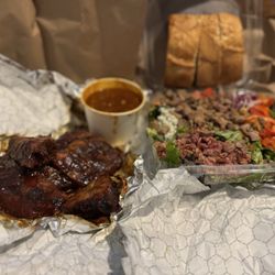 Pork Rib Meal Cobb Salad