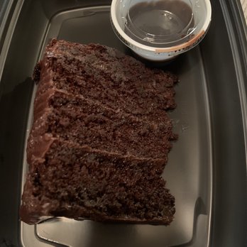 Stoney River - Four Layer Chocolate Ganache Cake ($10) - Steakhouses Near Me - Roswell, Georgia Stoney River - Four Layer Chocolate Ganache Cake ($10) - Steakhouses Near Me - Roswell, Georgia