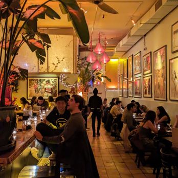 Verlaine - people sitting at tables in a restaurant - Cocktail Bars Near Me - New York, New York Verlaine - people sitting at tables in a restaurant - Cocktail Bars Near Me - New York, New York