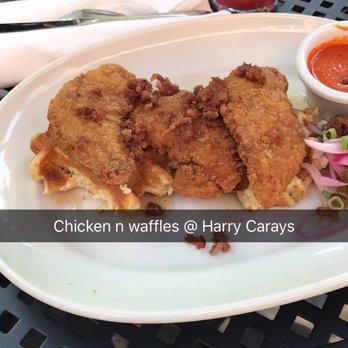 Harry Caray's - Chicken n waffles... delish!! - Sports Bars Near Me - Chicago, Illinois Harry Caray's - Chicken n waffles... delish!! - Sports Bars Near Me - Chicago, Illinois