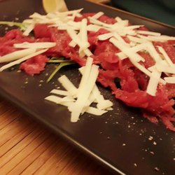 Moravská chalupa - Oksecarpaccio.