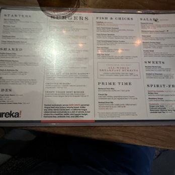 Eureka! - Main menu. - American Near Me - San Diego, California Eureka! - Main menu. - American Near Me - San Diego, California