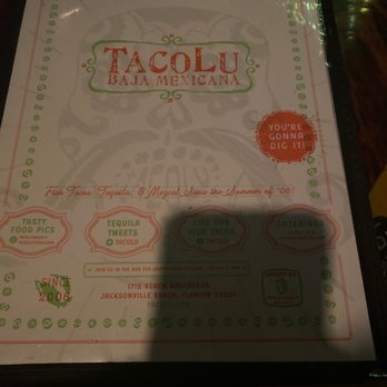 TacoLu - Mexican Near Me - Jacksonville Beach, Florida