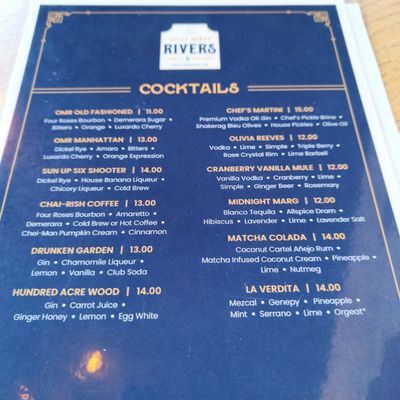 Menu photo 1 Old Man Rivers Table and Tavern Chattanooga, TN Menu photo 1 Old Man Rivers Table and Tavern Chattanooga, TN