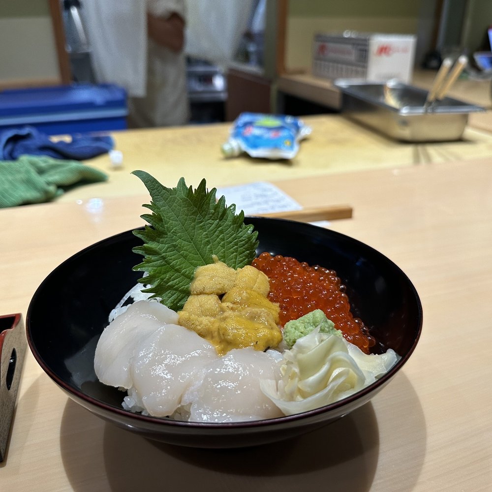 Koko i-naba Hawaii Kai - Hotate, uni, ikura don. Comes with half soba. - Japanese Near Me - Honolulu, Hawaii Koko i-naba Hawaii Kai - Hotate, uni, ikura don. Comes with half soba. - Japanese Near Me - Honolulu, Hawaii
