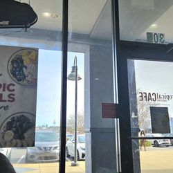 Tropical Smoothie Cafe - Window looking out to Midtown Village