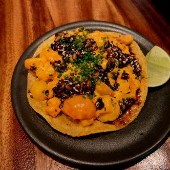 Damian - Salmon tostada - Mexican Near Me - Los Angeles, California Damian - Salmon tostada - Mexican Near Me - Los Angeles, California