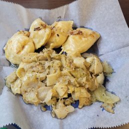 Pierogies and haloushki Pierogies and haloushki