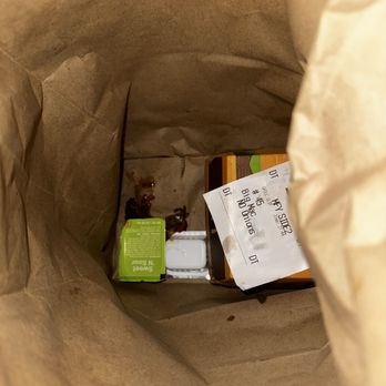 McDonald's - Burger thrown into bag causing leaking - Burgers Near Me - Port Saint Lucie, Florida
