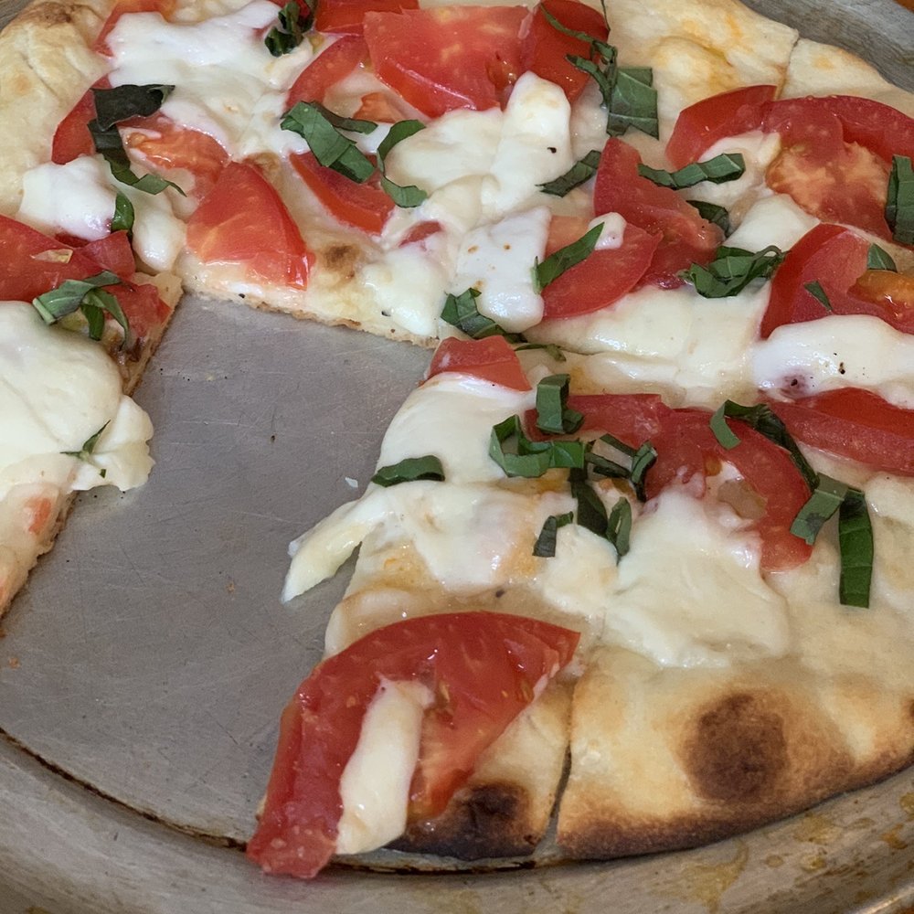 Wooden Pickle - Margarita flatbread - Pizza Near Me - Marion, Virginia Wooden Pickle - Margarita flatbread - Pizza Near Me - Marion, Virginia