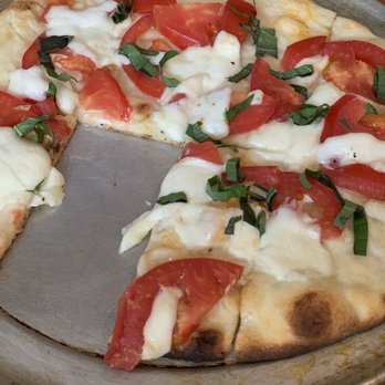 Wooden Pickle - Margarita flatbread - Pizza Near Me - Marion, Virginia Wooden Pickle - Margarita flatbread - Pizza Near Me - Marion, Virginia