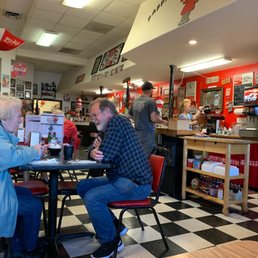 diners sitting at tables
