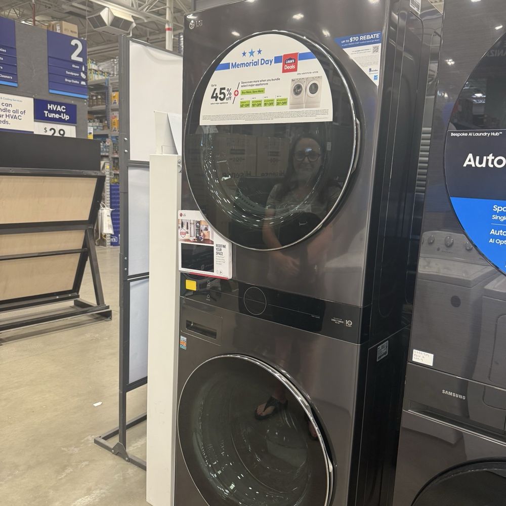 Lowe's Home Improvement - New LG W/D combo - Hardware Stores Near Me - Bakersfield, California Lowe's Home Improvement - New LG W/D combo - Hardware Stores Near Me - Bakersfield, California