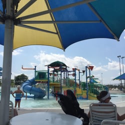 The Springs Aquatic Center - Kids are having a blast in this hot weather!!