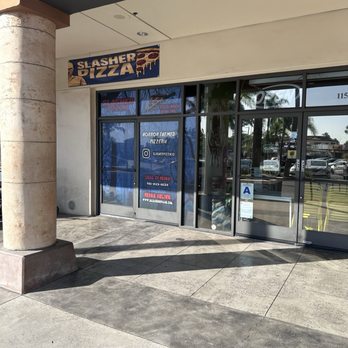 Slasher Pizza - Outside - Pizza Near Me - Riverside, California Slasher Pizza - Outside - Pizza Near Me - Riverside, California