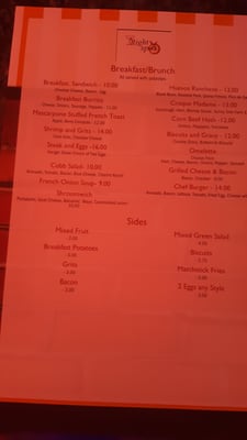 Menu photo 4 Right Spot Restaurant & Bar Washington, DC, DC