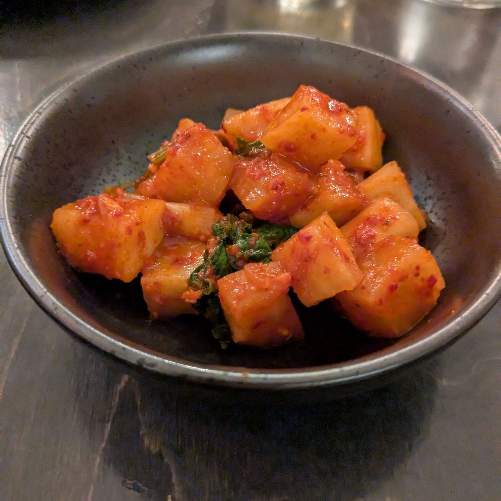 Radish kimchi Radish kimchi