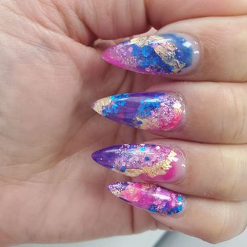 Rose Nails - Lorra did my nails and she NAILED IT!!! She did a great job! - Nail Salons Near Me - Merced, California Rose Nails - Lorra did my nails and she NAILED IT!!! She did a great job! - Nail Salons Near Me - Merced, California