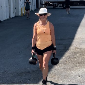 Driven Strength and Conditioning - Kimmie carrying the KBs...strong at all ages...she is impressive! - Trainers Near Me - Temecula, California