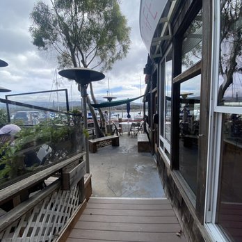 Bayside Cafe - Walk way to outdoor patio - Mexican Near Me - Morro Bay, California