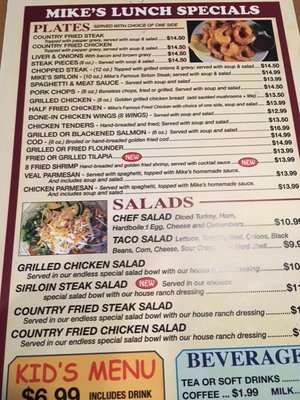Menu photo 2 Blue Ridge Grill Bartow, FL