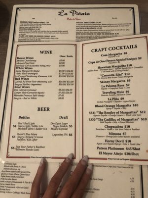 Menu photo 7 La Pinata Phoenix, AZ