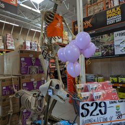 I always look forward to the Halloween displays that Home Depot has out every season