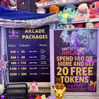 Fantasy Claw Arcade - Good deals for the whole family - Arcades Near Me - Las Vegas, Nevada