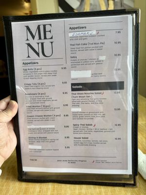 Menu photo 5 Thai 66 Kingman, AZ