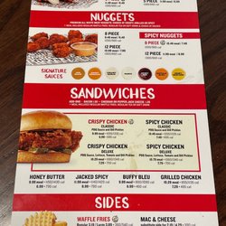 PDQ Winter Garden - Menu