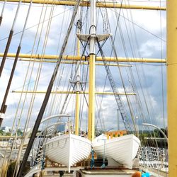 Tall Ship At Glasgow Harbour