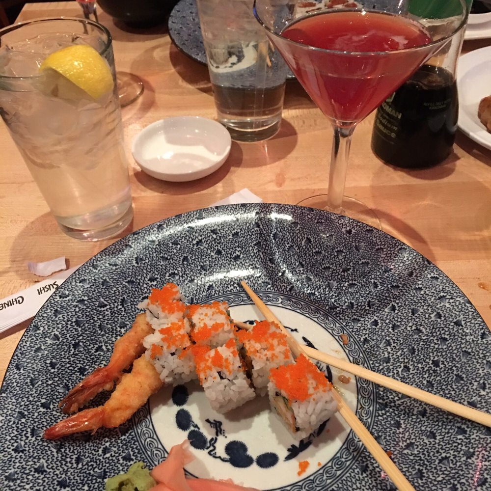 Orient Express - Shrimp tempura roll and delicious cocktails! - Chinese Near Me - Atlanta, Georgia