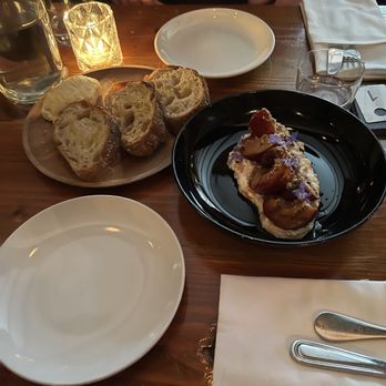 Sesamo - Kissing God Bread and Butter Plums & Crumbs - Italian Near Me - New York, New York Sesamo - Kissing God Bread and Butter Plums & Crumbs - Italian Near Me - New York, New York