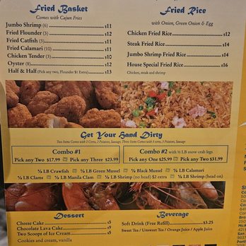 Surfing Crab - Menu - Cajun/Creole Near Me - Round Rock, Texas Surfing Crab - Menu - Cajun/Creole Near Me - Round Rock, Texas