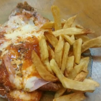 Carmin - Pinto milanga napolitana con fritas, TakeAway - Argentine Near Me - Buenos Aires, C