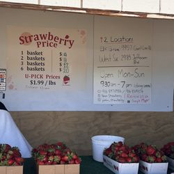 Strawberry Stand - Prices