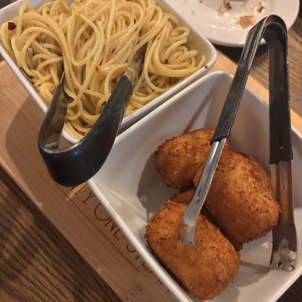 Twenty One Steak - Potato Croquettes, Pasta - New American Near Me - Pueblo, Colorado Twenty One Steak - Potato Croquettes, Pasta - New American Near Me - Pueblo, Colorado