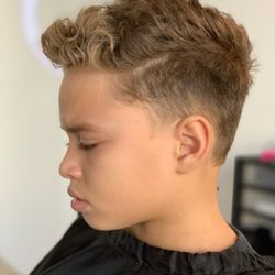 Young mens cut by Kimberly.