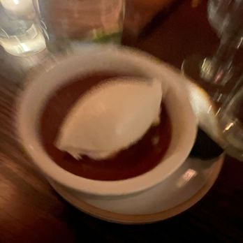 Augustine Wine Bar - Salted Caramel Pot De Creme (blurry but trust its amazing) - Wine Bars Near Me - Los Angeles, California Augustine Wine Bar - Salted Caramel Pot De Creme (blurry but trust its amazing) - Wine Bars Near Me - Los Angeles, California