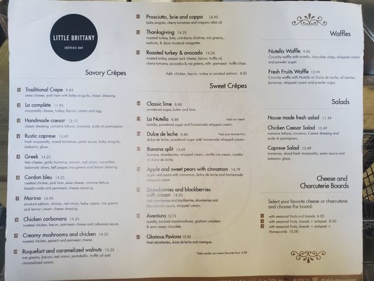 Menu photo 2 Little Brittany Brickell Miami, FL Menu photo 2 Little Brittany Brickell Miami, FL
